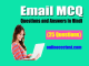 Email MCQ Questions and Answers in Hindi