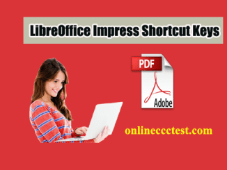 LibreOffice Impress Shortcut Keys Pdf Download