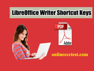 LIbreOffice Writer Shortcut Keys Pdf Download