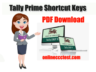 Tally Prime Shortcut Keys Pdf Download